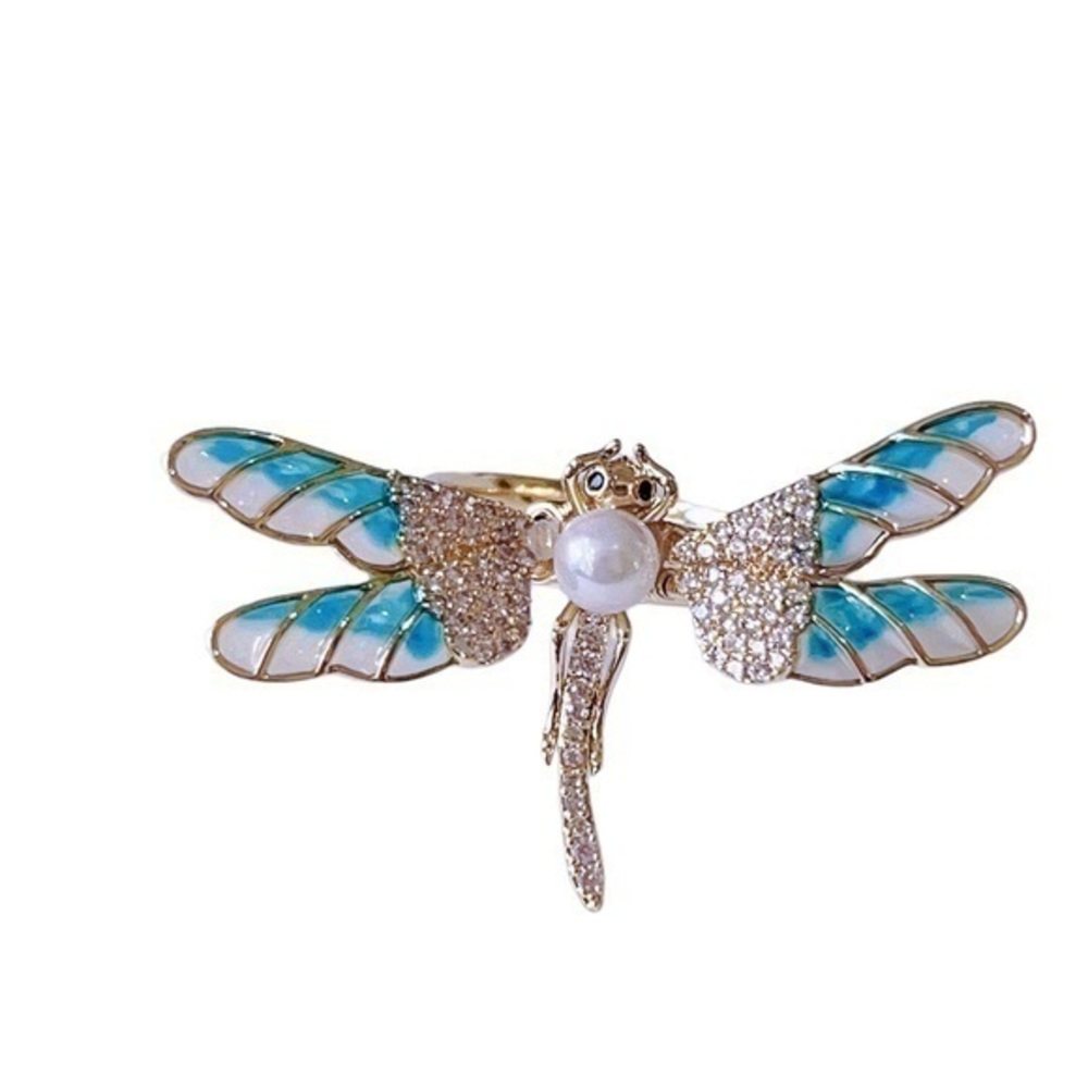 18K GP   Dragonfly  rings